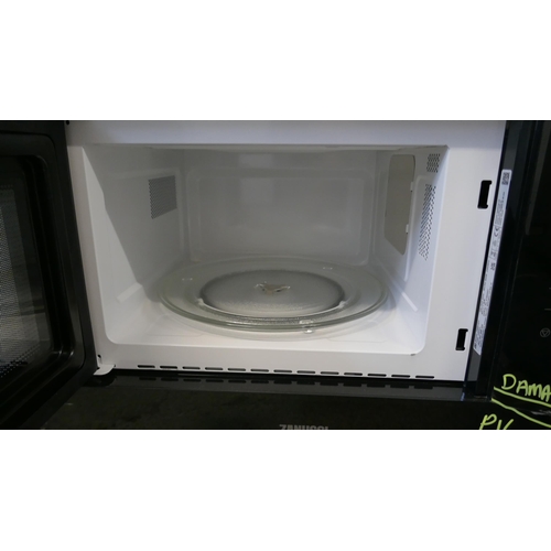 4084 - Zanussi Built in Wall Microwave ( Damaged Front Casing) - model no -ZMBN4SK (554-82)   * This lot is... 