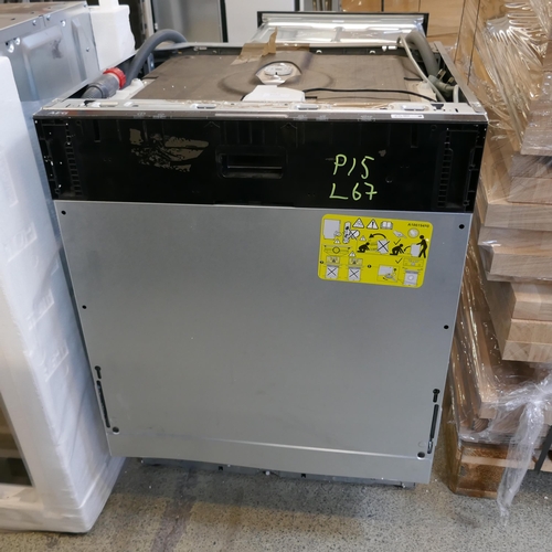 4089 - AEG Fully Integrated Dishwasher H818xW596xD550  - model no -FSK52917Z (554-67)   * This lot is subje... 