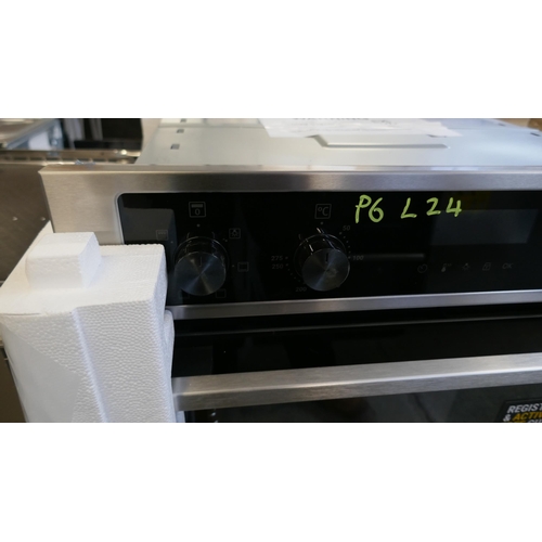 4090 - Zanussi Built-in Double Oven with AirFry H888xW594xD568  (554-24)   * This lot is subject to vat