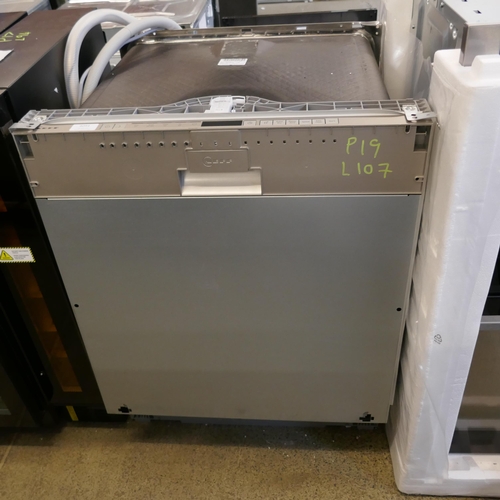 4091 - Neff N30 Fully Integrated Dishwasher H815xW598xD550  - model no -S153ITX02G (554-107)   * This lot i... 