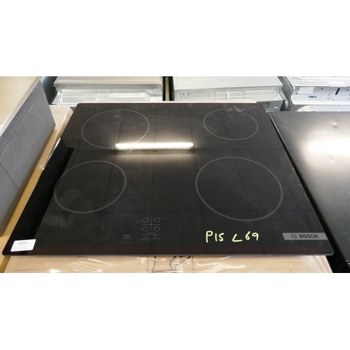 4094 - Bosch Ceramic 4 Zone Hob H45xW592xD522  - model no -PKE61RAA8B (554-69)   * This lot is subject to v... 