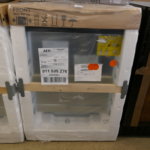 4095 - AEG Fully Integrated Dishwasher  H818xW596xD551 - model no -FSB42607Z (554-105)   * This lot is subj... 