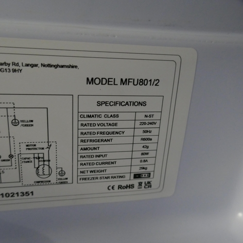 4099 - Matrix Integrated Under Counter Freezer  - model no -MFU801 (554-34)   * This lot is subject to vat