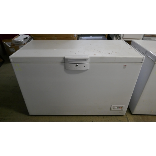 4101 - Beko 360L Chest Freezer - Model C-400- HC ( Cosmetic Damaged/ Used) (554-12)   * This lot is subject... 