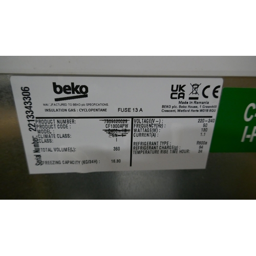 4101 - Beko 360L Chest Freezer - Model C-400- HC ( Cosmetic Damaged/ Used) (554-12)   * This lot is subject... 