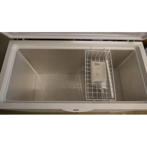 4101 - Beko 360L Chest Freezer - Model C-400- HC ( Cosmetic Damaged/ Used) (554-12)   * This lot is subject... 