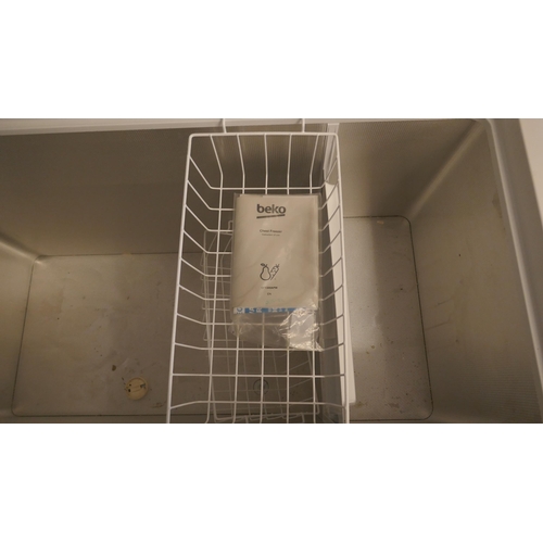 4101 - Beko 360L Chest Freezer - Model C-400- HC ( Cosmetic Damaged/ Used) (554-12)   * This lot is subject... 