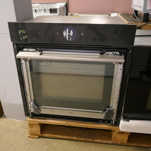 4103 - Bosch Serie 8 Pyrolytic Single Oven with Home Connect - (Broken Door) (554-54)   * This lot is subje... 