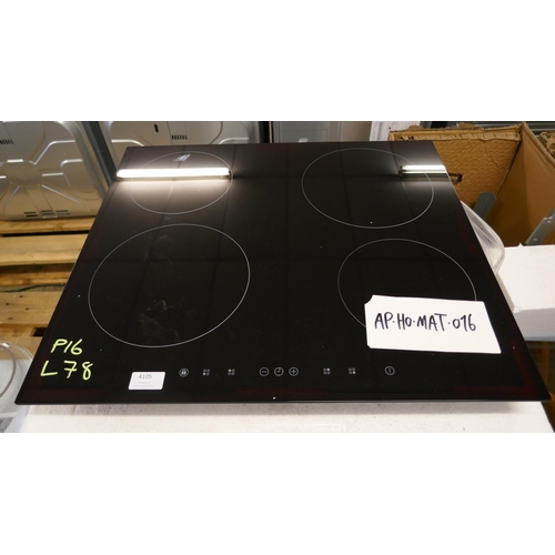 4105 - Matrix 4 Zone Induction Hob H55xW576xD518  - model no -MHN101FR (554-78)   * This lot is subject to ... 