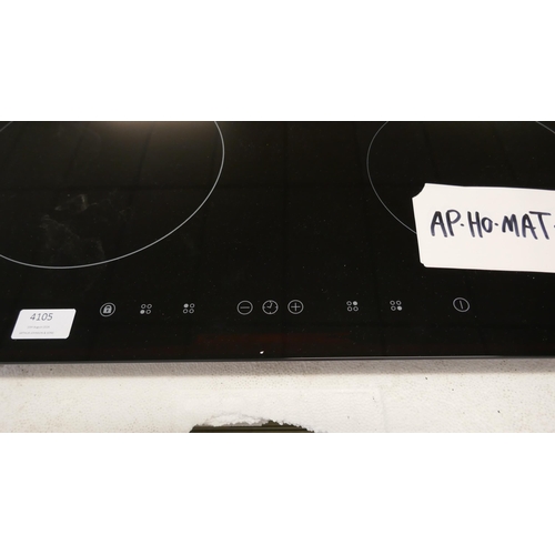 4105 - Matrix 4 Zone Induction Hob H55xW576xD518  - model no -MHN101FR (554-78)   * This lot is subject to ... 