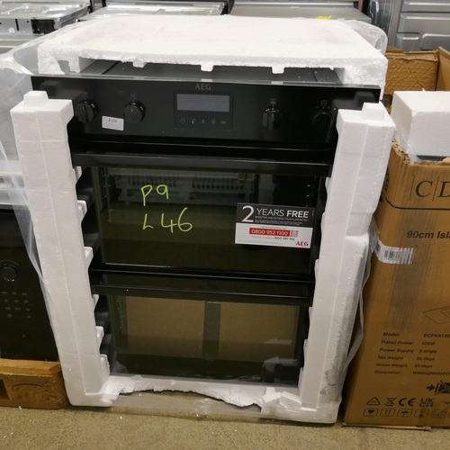 4106 - Zanussi Built-under Double Oven with AirFry (554-46)   * This lot is subject to vat