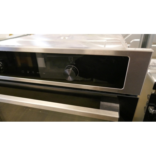 4108 - Zanussi Compact Multifunction Oven with Microwave - Stainless Steel   (554-121)   * This lot is subj... 