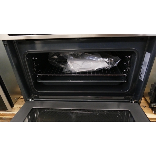 4108 - Zanussi Compact Multifunction Oven with Microwave - Stainless Steel   (554-121)   * This lot is subj... 