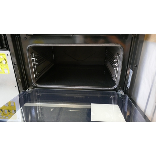 4112 - Zanussi Built-in Double Oven with AirFry  ( Broken Glass Control Panel) - model no -ZKCNA7XN (554-66... 