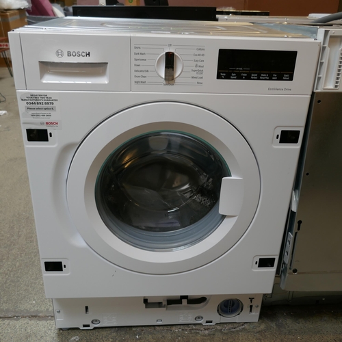 4115 - Bosch Ecosilence Drive Integrated Washing Machine - Model WIW28502GB/03 (554-50)   * This lot is sub... 