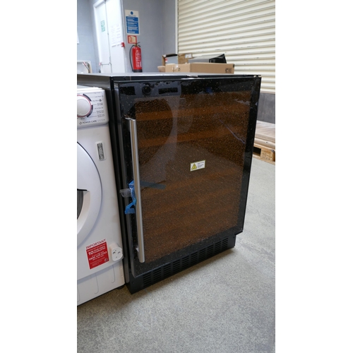 4116 - Viceroy 60cm Under Counter Wine Cooler ( Broken Glass Door) - model no -WRWC60BK (554-11)   * This l... 