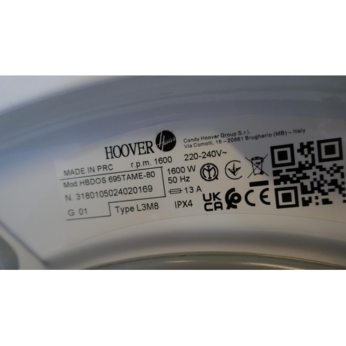 4117 - Hoover H Wash/Dry 300 Pro Integrated Washer Dryer (9+5kg) - model no -HBDOS 695TME (554-37)   * This... 