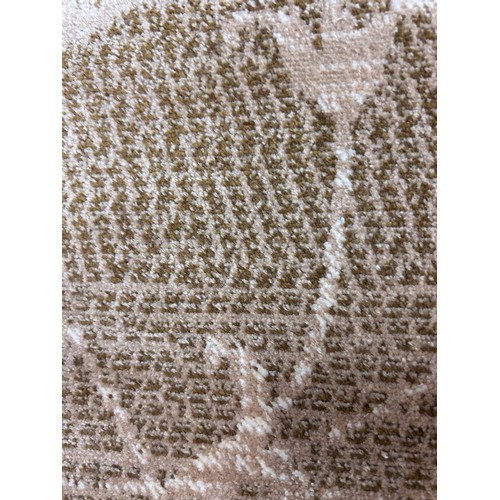 1350 - Gold ground full pile cashmere carpet bespoke all over floral design 310cm x 195cm