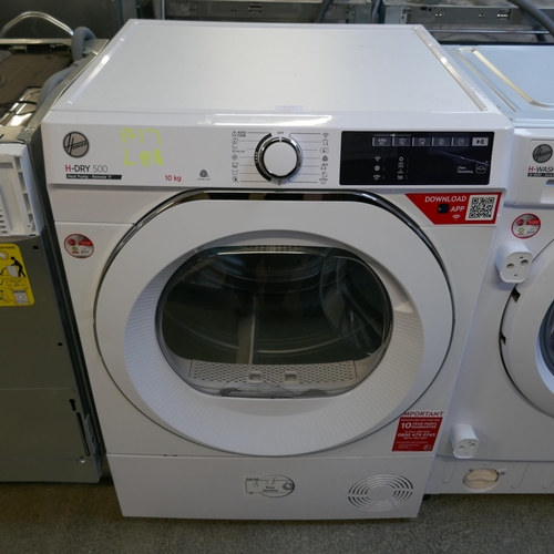 4118 - Hoover H-500 Freestanding Heatpump Dryer - Damaged  (10kg)  - model no -NDE H10A2TCE (554-88)   * Th... 