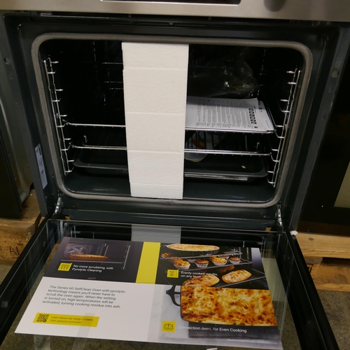 4125 - AEG Pyrolytic Single Oven H594xW595xD567  - model no -BPK556260B (554-47)   * This lot is subject to... 