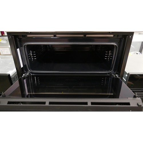 4128 - Bosch Serie 4 Built-In Double Oven H888xW594xD550  - model no -MBS533BS0B (554-7)   * This lot is su... 