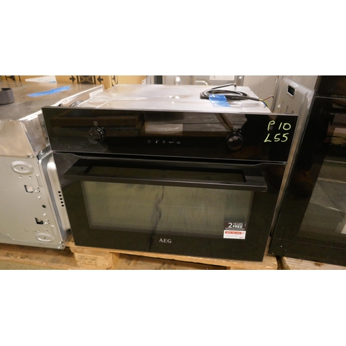 4130 - AEG Compact Multifunction Oven with Microwave (554-55)   * This lot is subject to vat