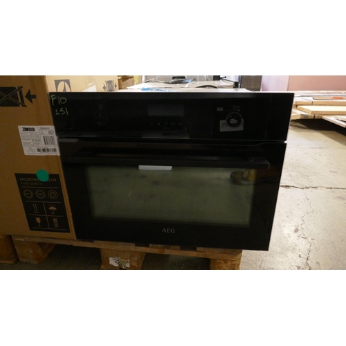 4131 - AEG Compact Multifunction Oven with Microwave (554-51)   * This lot is subject to vat