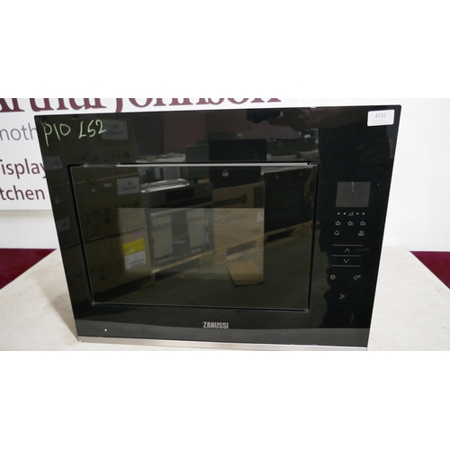 4132 - Zanussi Built in Wall Microwave - model no -ZMBN4SX (554-52)   * This lot is subject to vat