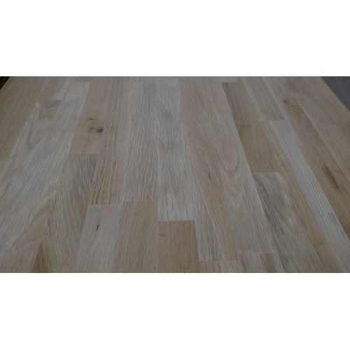 4139 - Solid Oak Worktop (Approx 3M)(552-161) *This lot is subject to VAT