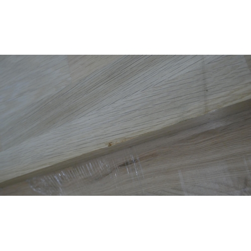 4139 - Solid Oak Worktop (Approx 3M)(552-161) *This lot is subject to VAT