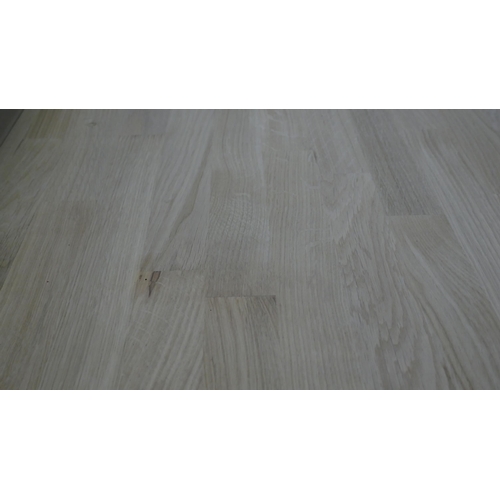 4140 - Solid Oak Worktop (Approx 3M)(552-173) *This lot is subject to VAT