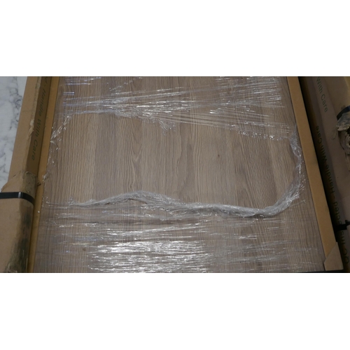 4144 - Oak Lodge Effect Worktop (Approx 3M) (552-167) *This lot is subject to VAT