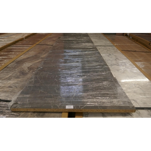 4147 - Slate Grey Effect Worktop ( Approx 3m)  (552-166) *This lot is subject to VAT