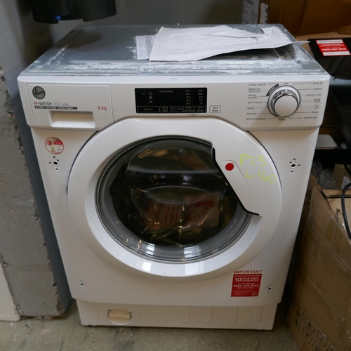 4161 - Hoover H Wash 300 Lite Integrated Washing Machine (8kg) (554-140)   * This lot is subject to vat