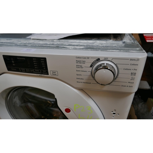 4161 - Hoover H Wash 300 Lite Integrated Washing Machine (8kg) (554-140)   * This lot is subject to vat