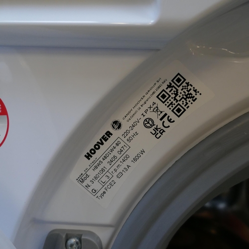 4161 - Hoover H Wash 300 Lite Integrated Washing Machine (8kg) (554-140)   * This lot is subject to vat