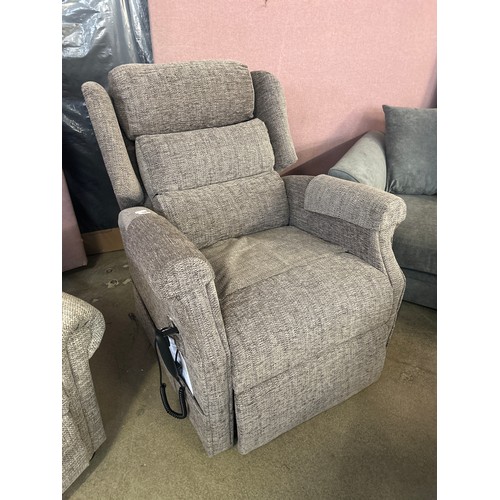 1514 - A grey Kingsley dual motor rise and recline