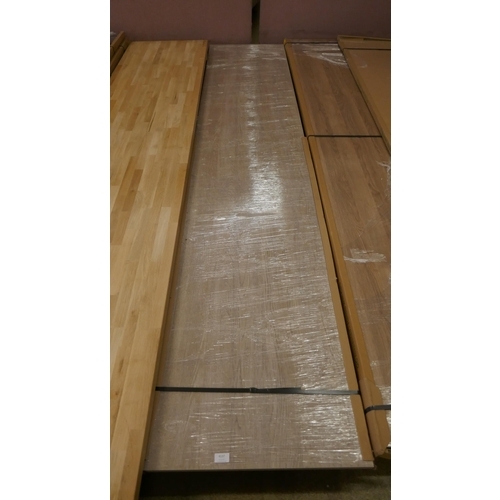 4137 - Limed Oak Effect Worktop (Approx 3M)(552-160) *This lot is subject to VAT