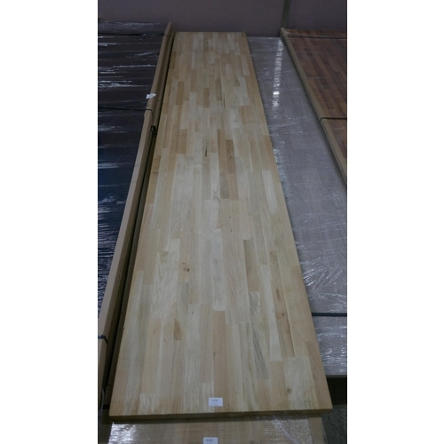 4139 - Solid Oak Worktop (Approx 3M)(552-161) *This lot is subject to VAT