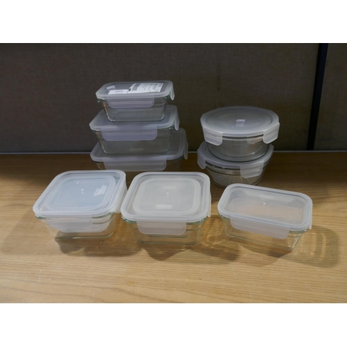 6006 - Glasslock containers   (331-89)   * This Lot Is Subject To Vat