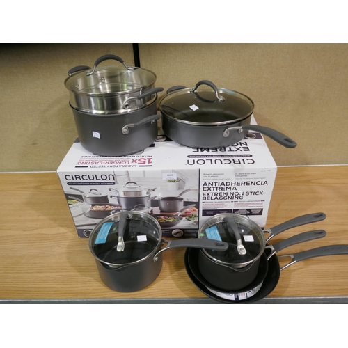 6026 - Circulon Cookware set- Original RRP £169.99 + vat (329-343)   * This lot is subject to vat