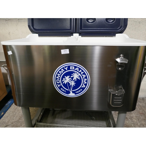 6042 - Tommy Bahama 100Qt Stainless Steel Cooler, Original RRP £159.99 + vat (329-279)   * This lot is subj... 