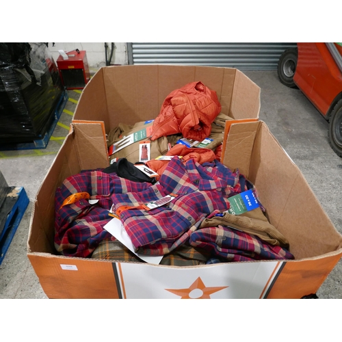 6048 - Large Pallet of clothing, Orvis trousers and shirts (331-615) *This lot is subject to Vat