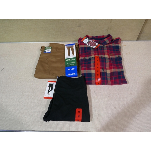 6048 - Large Pallet of clothing, Orvis trousers and shirts (331-615) *This lot is subject to Vat