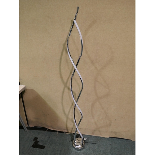 6053 - Artika Swirl Floor Lamp    - This Lot Requires A Uk Adaptor, Original Rrp £150.88 + Vat (331-86)   *... 