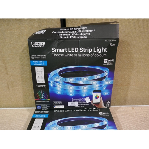 6059 - 2 x Feit Smart LED Strip Lights,  Michelin Hydroedge Wiperblade (329-304,305,309)   * This lot is su... 