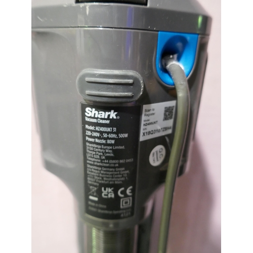 6062 - Shark Corded Stick Vacuum Cleaner  Hz400Ukt, Original RRP £149.99 + vat (329-314)   * This lot is su... 