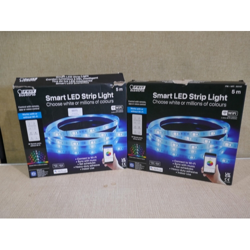 6075 - 2 x Feit Smart LED Strip Lights (329-239,240)   * This lot is subject to vat