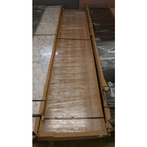 4144 - Oak Lodge Effect Worktop (Approx 3M) (552-167) *This lot is subject to VAT