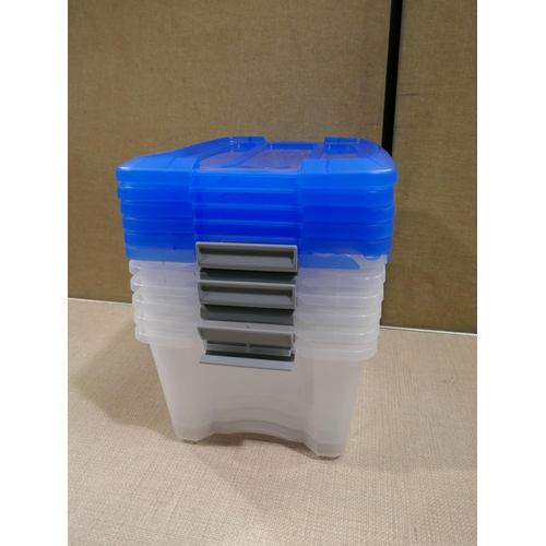 6154 - Iris 15L Storage Boxes (328-118, 119, 120, 121, 122, 129, 130)* This lot is subject to vat